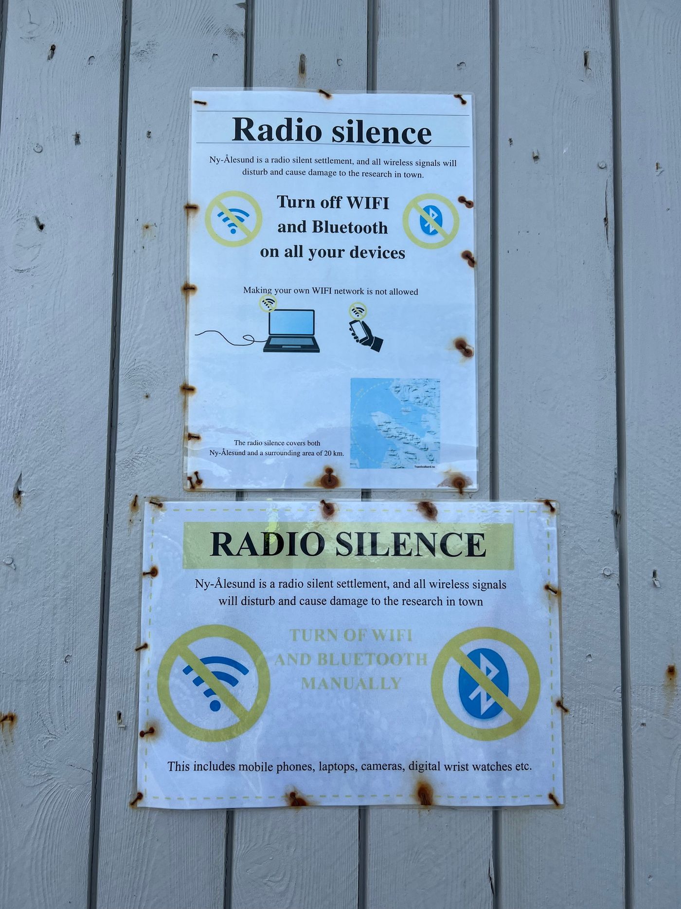 Radio silence: switch off your wifi and bluetooth