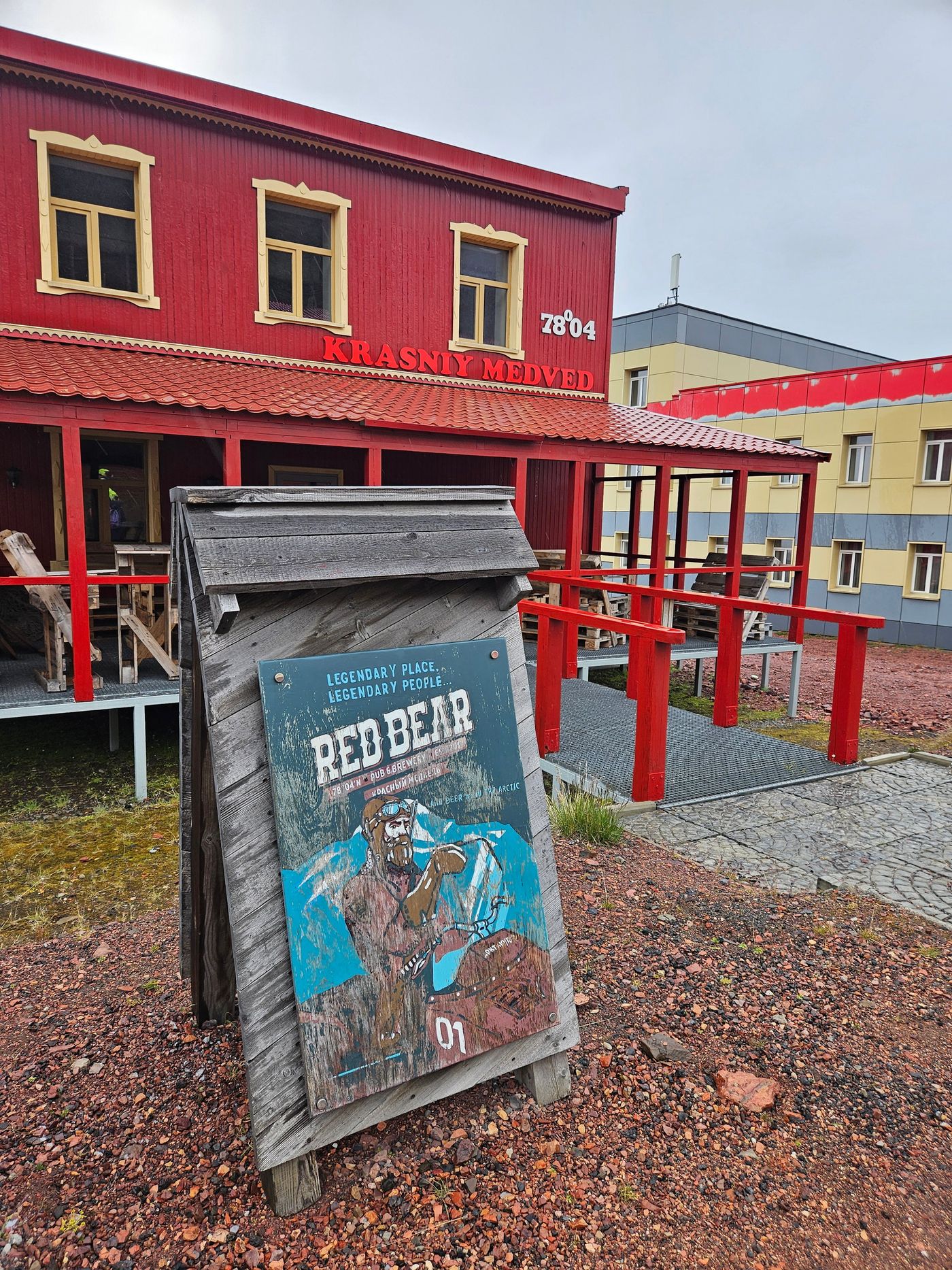 Red Bear: the first brewery anyone built on Svalbard